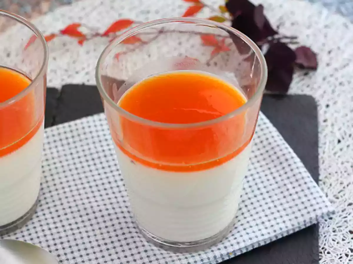 Vanille panna cotta met abrikozencoulis - foto 3