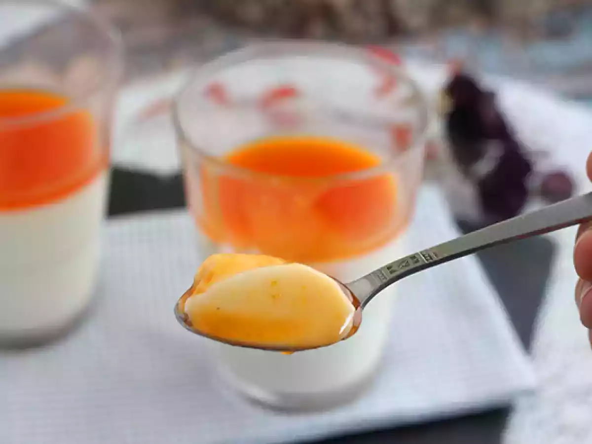 Vanille panna cotta met abrikozencoulis - foto 4