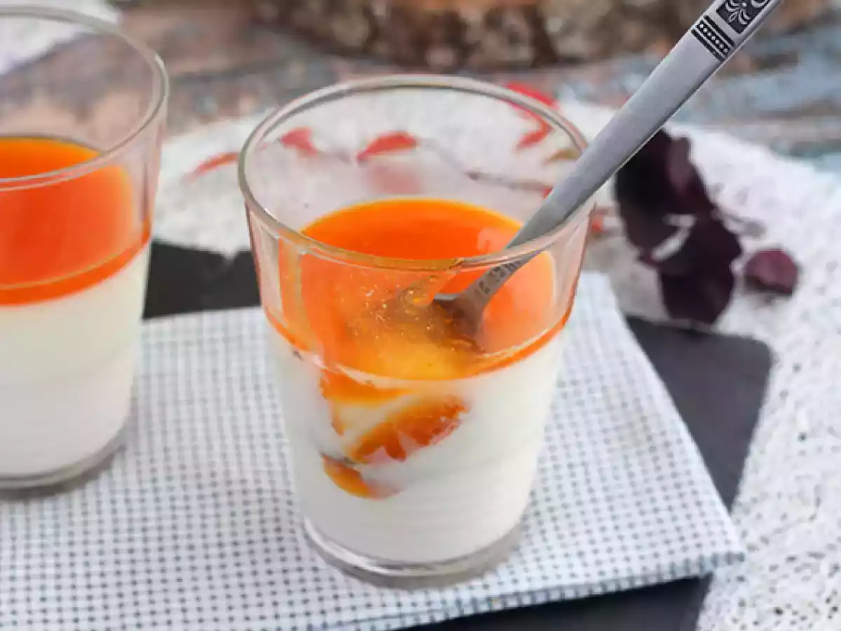 Vanille panna cotta met abrikozencoulis - foto 6