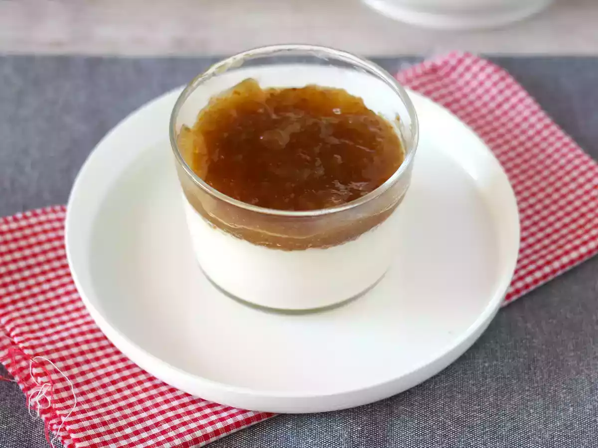 Vanille panna cotta met vijgensaus - foto 2