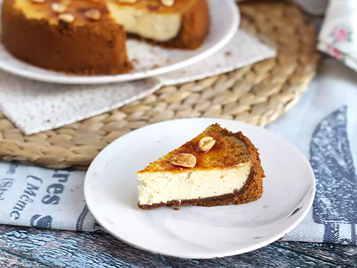 Vanille ricotta cheesecake