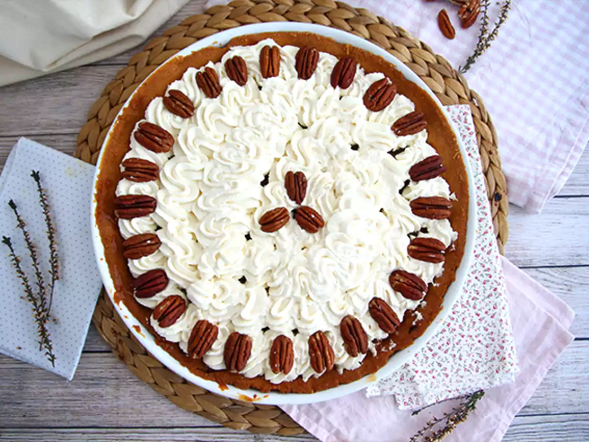 Vanillekaramel pecannotentaart