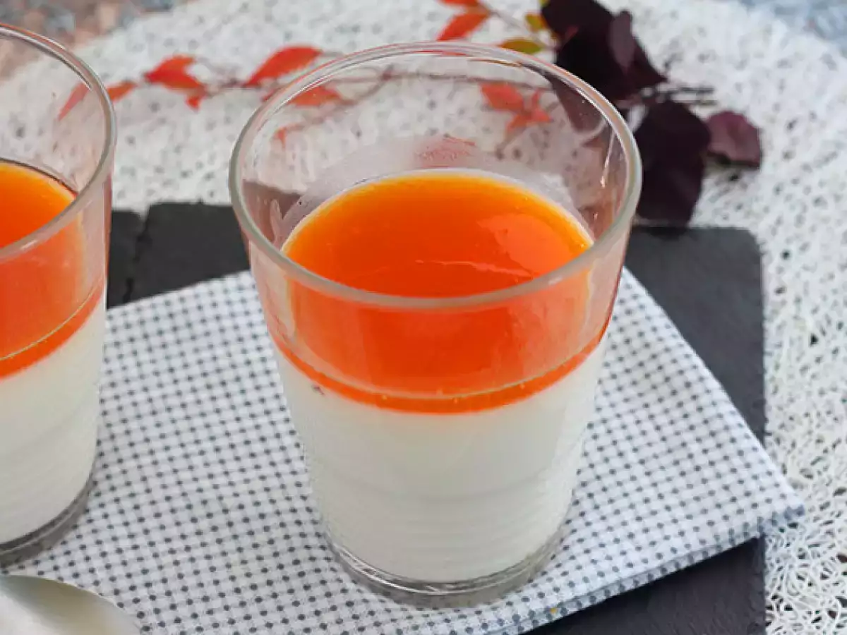Vanillepanna cotta met abrikozencoulis - foto 3