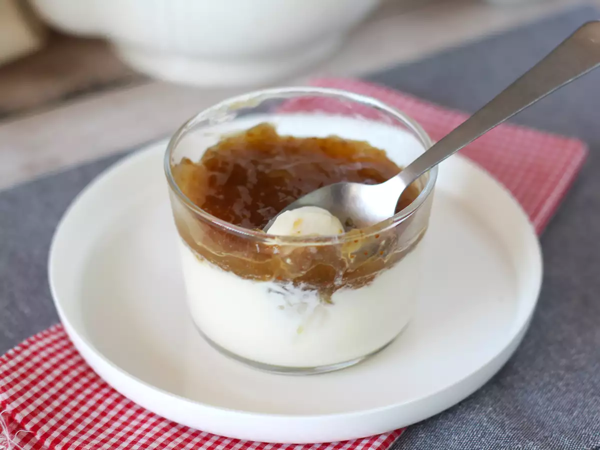 Vanillepanna cotta met vijgensaus - foto 3