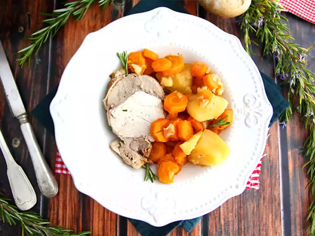 Varkensgebraad, recept voor de Cookeo - foto 3