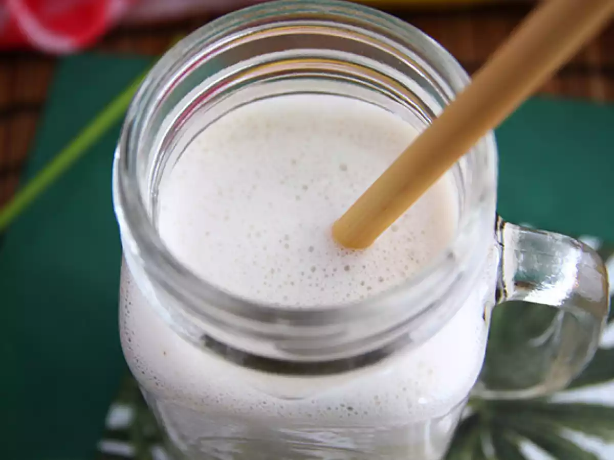 Vegan Bananenmilkshake - foto 2