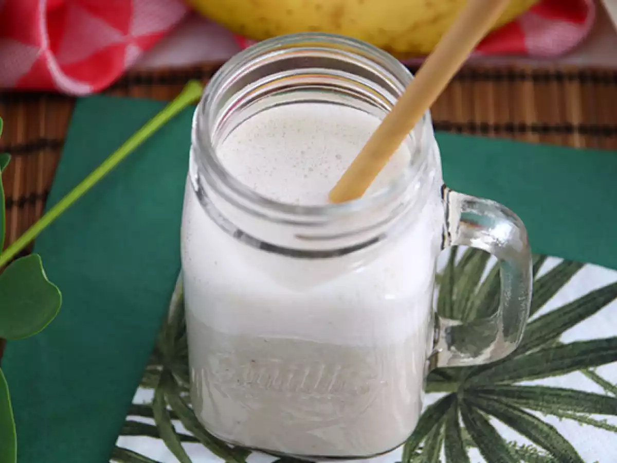 Vegan Bananenmilkshake - foto 4