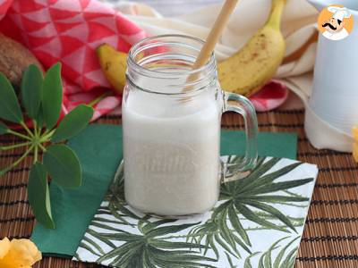 Vegan bananenmilkshake