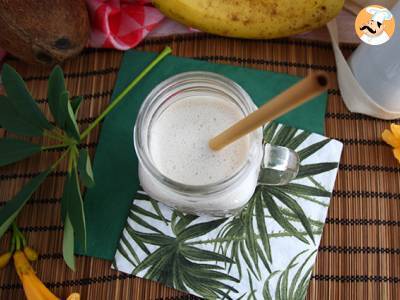 Vegan bananenmilkshake - foto 3