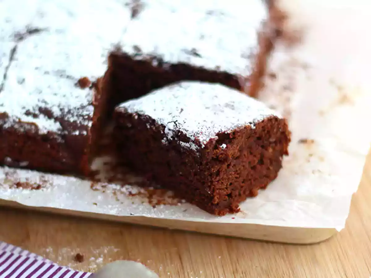 Vegan brownie zonder eieren en melk - foto 3