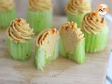 Vegan komkommer en hummus cupcakes, foto 2