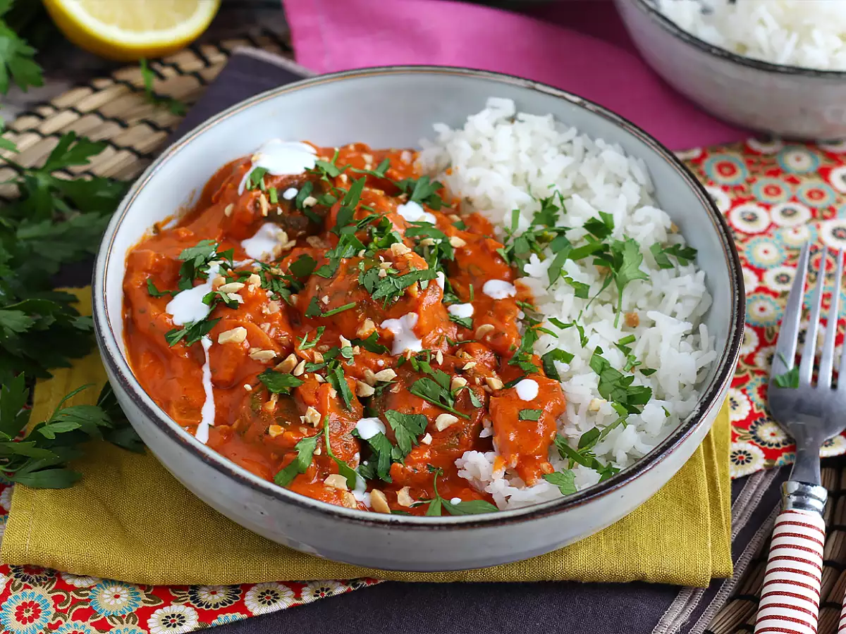 Vegan Malai Kofta: kikkererwtenballetjes met tomatensaus - foto 3