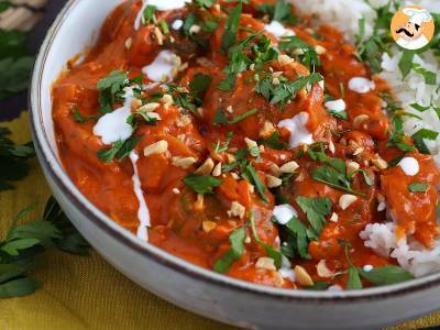 Vegan Malai Kofta: kikkererwtengehaktballetjes met tomatensaus