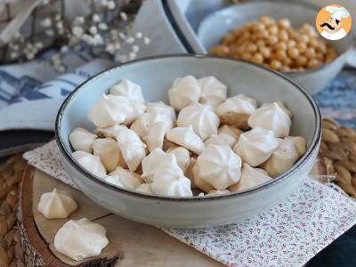 Vegan meringues met aquafaba