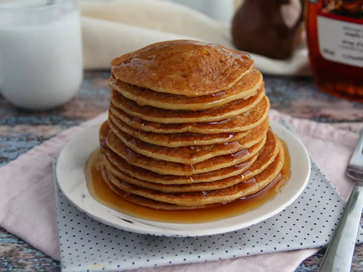Veganistische en glutenvrije pancakes - foto 3