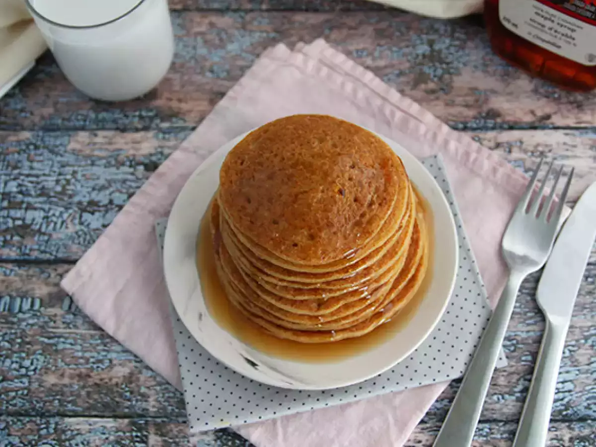 Veganistische en glutenvrije pancakes - foto 4