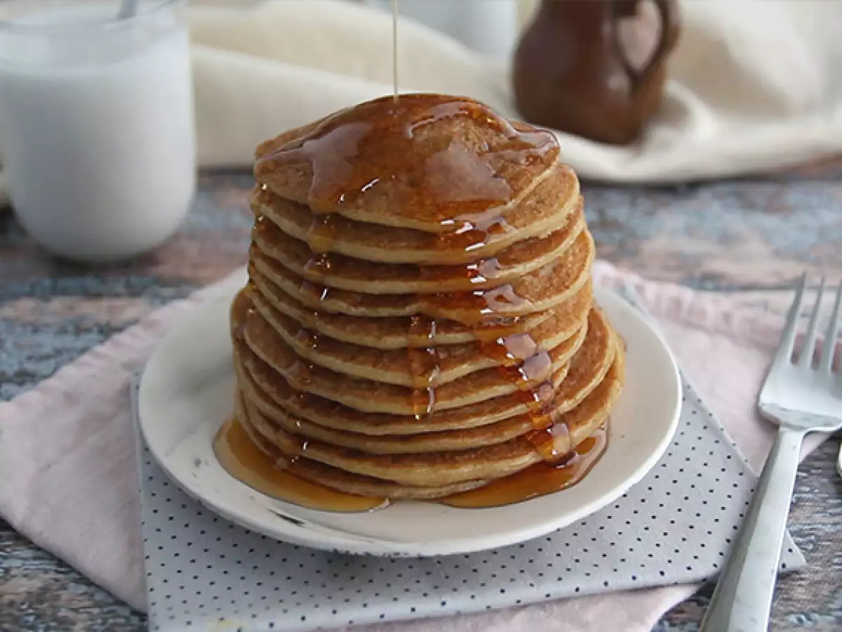 Veganistische en glutenvrije pancakes - foto 5