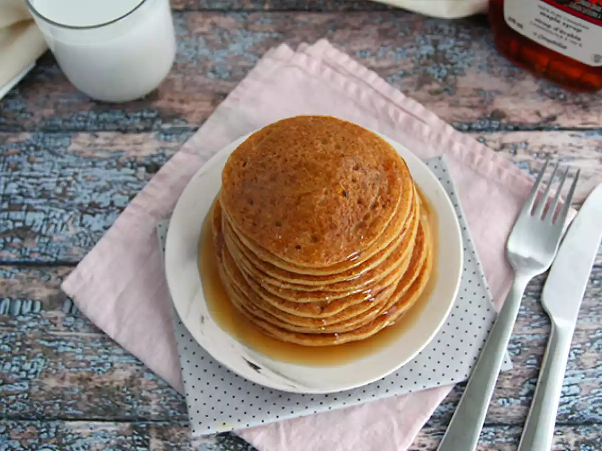 Veganistische en glutenvrije pannenkoeken - foto 4