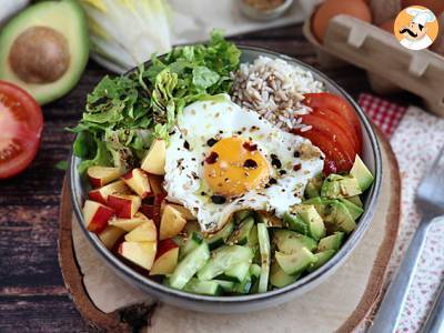 Vegetarische Boeddha Bowl - Een prachtig uitgebalanceerde en kleurrijke salade! - foto 3