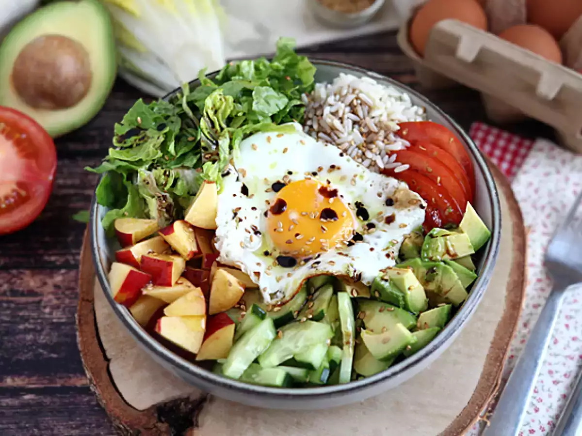 Vegetarische Buddha bowl – een kleurrijke, uitgebalanceerde salade - foto 3