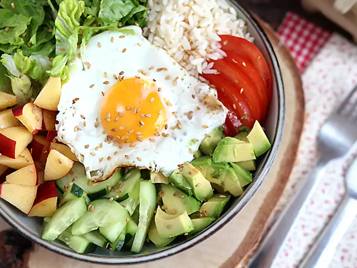 Vegetarische Buddha bowl – een kleurrijke, uitgebalanceerde salade - foto 4