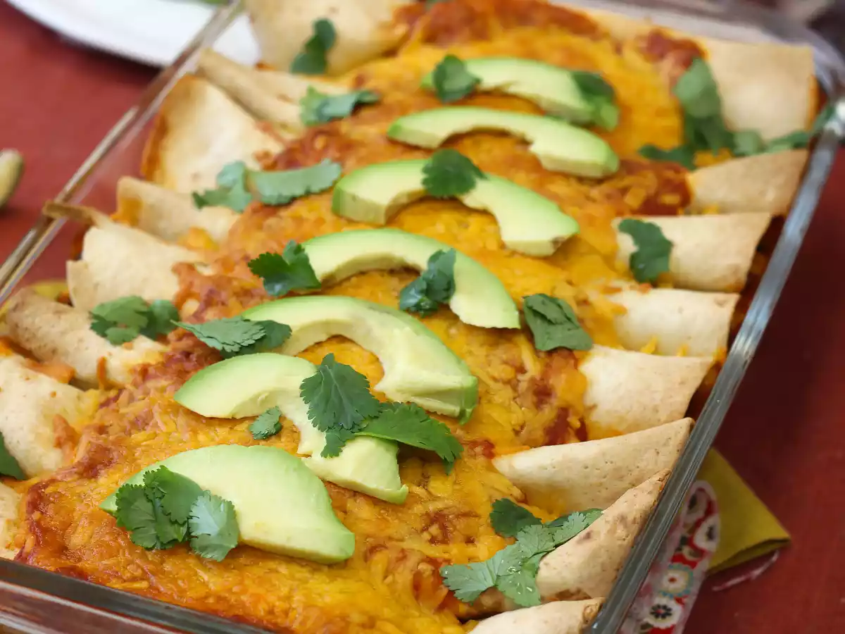 Vegetarische enchilada's - foto 3