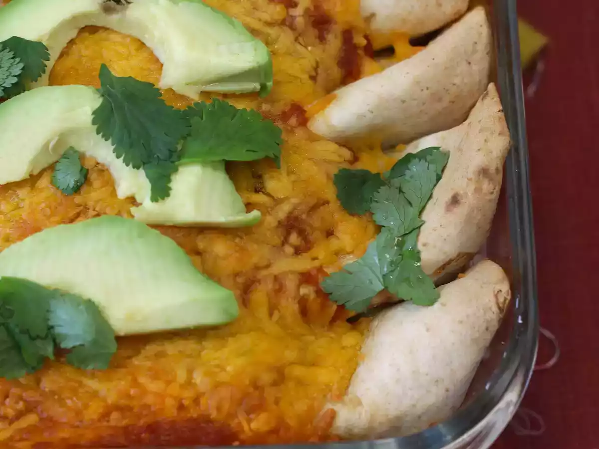 Vegetarische enchilada's - foto 5