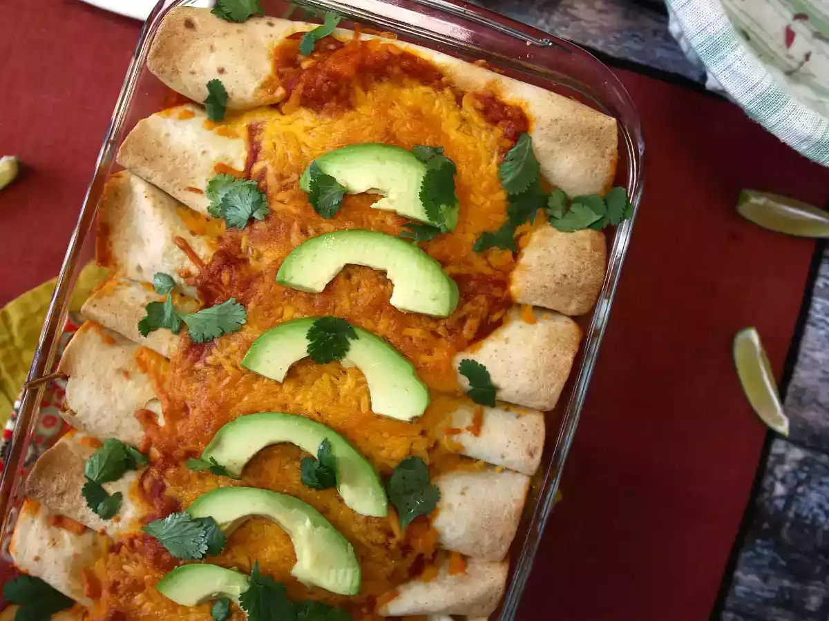 Vegetarische enchilada's - foto 6