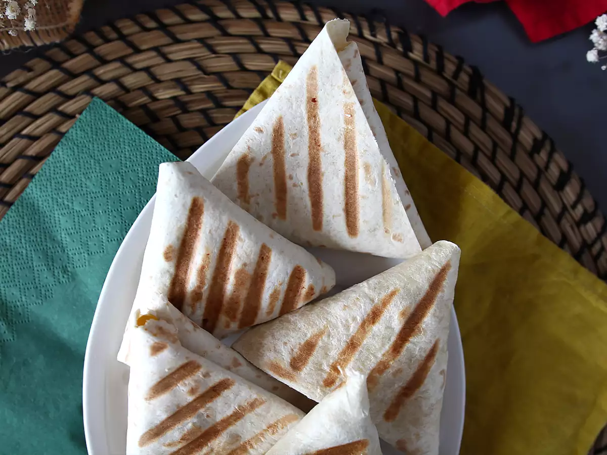 Vegetarische samosa-taco's - foto 6
