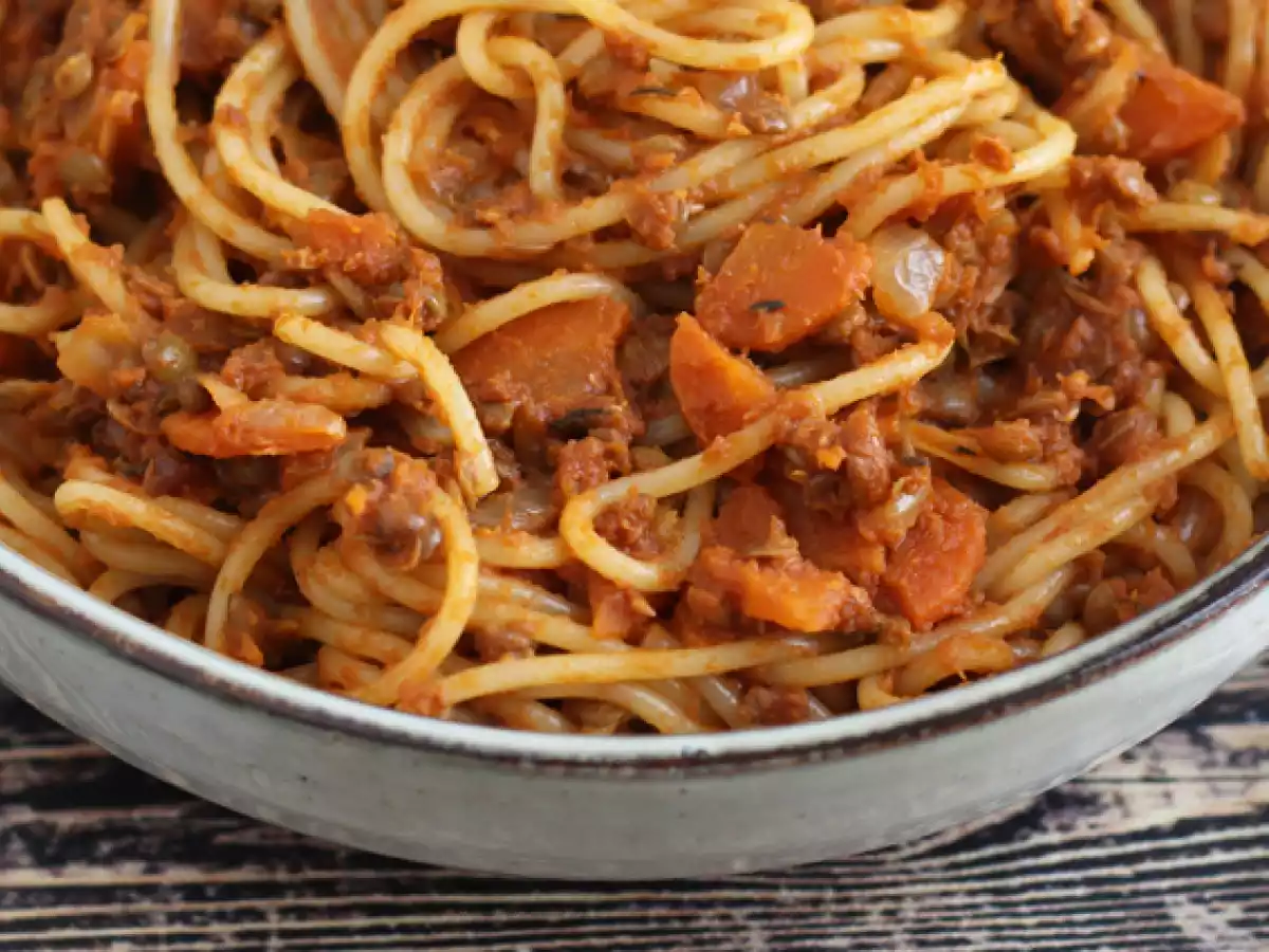 Vegetarische spaghetti bolognese! - foto 4