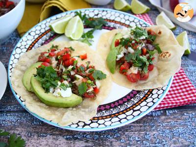 Vegetarische taco's met linzen