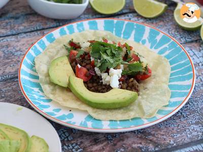 Vegetarische taco's met linzen - foto 2