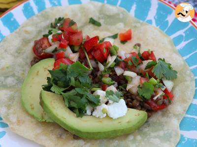 Vegetarische taco's met linzen - foto 4