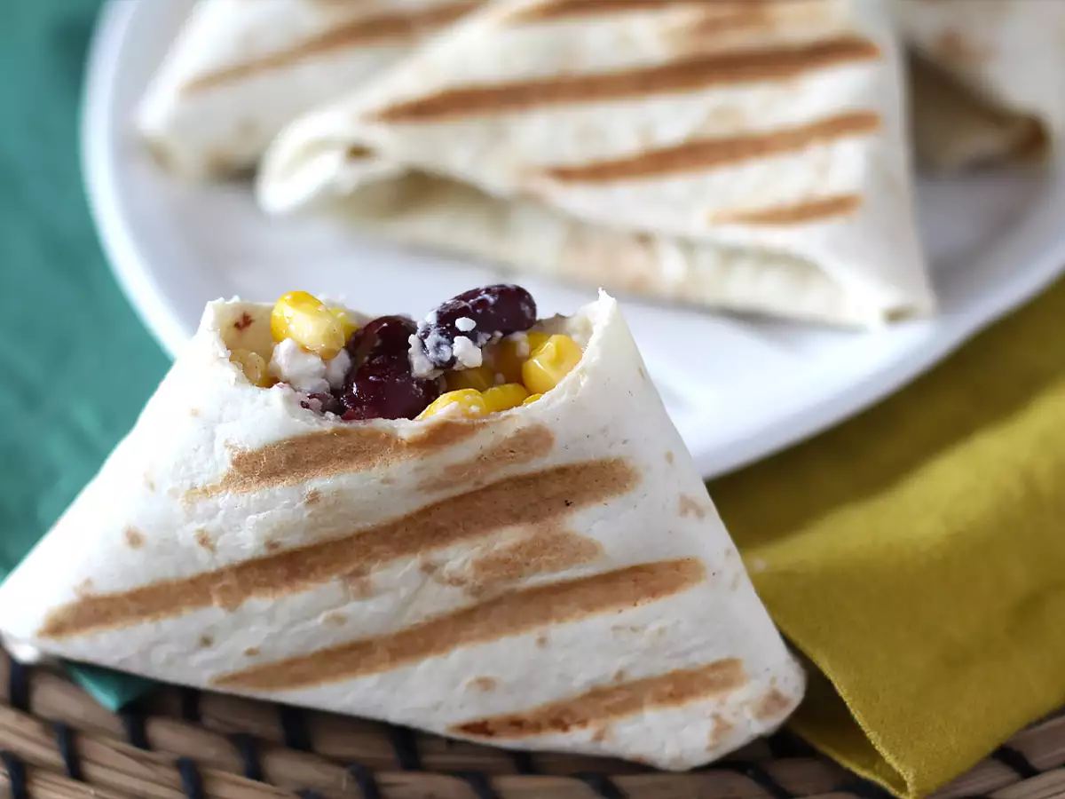Vegetarische taco samosa's - foto 4