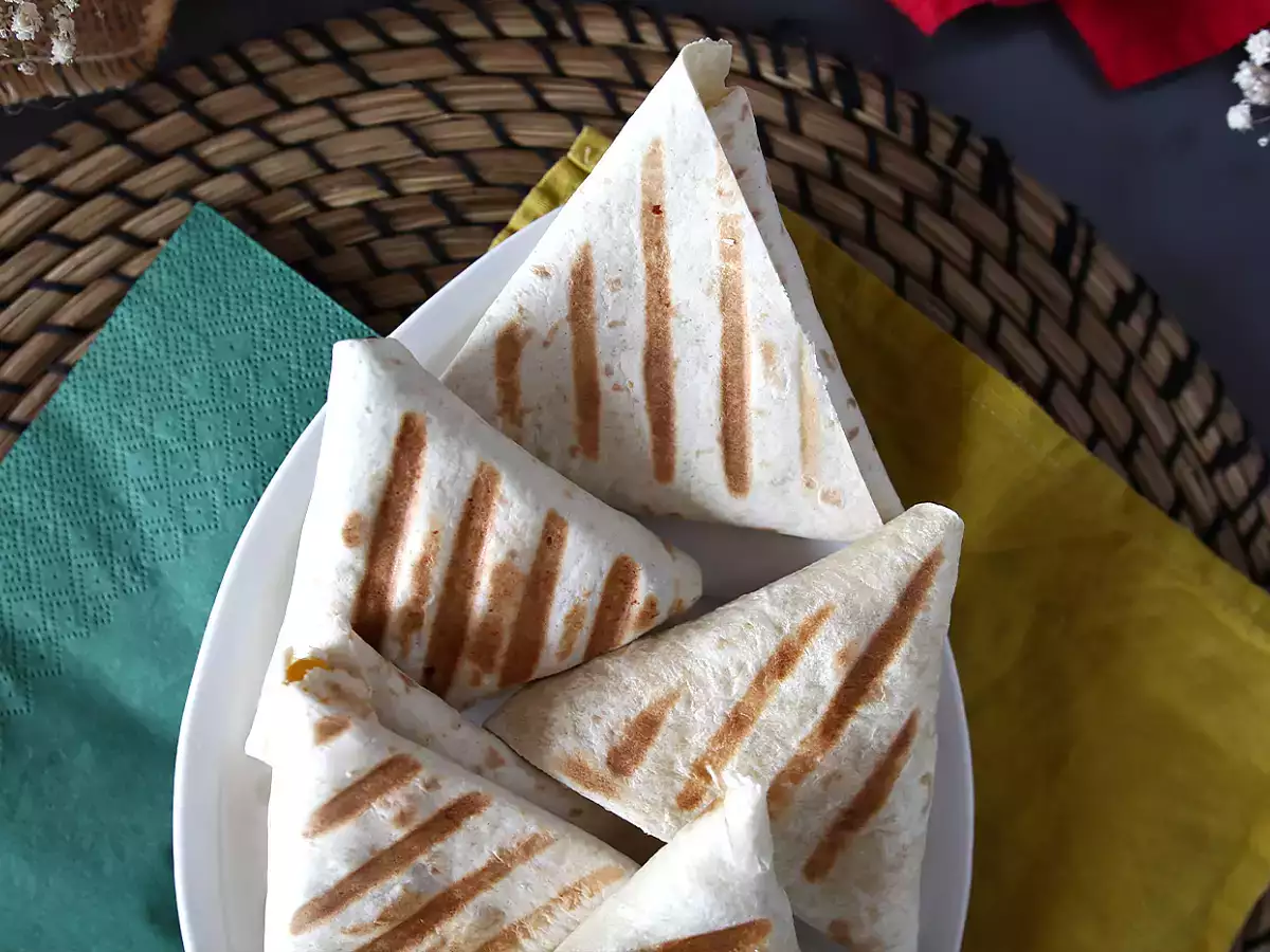 Vegetarische taco samosa's - foto 6