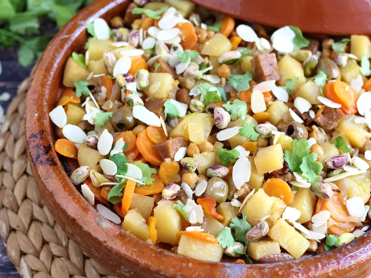 Vegetarische tajine met seitan - foto 2