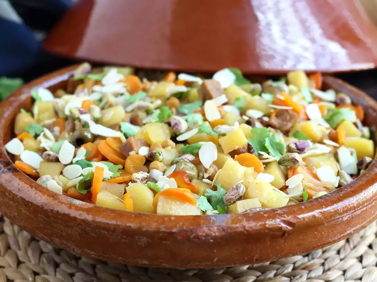 Vegetarische tajine met seitan - foto 3