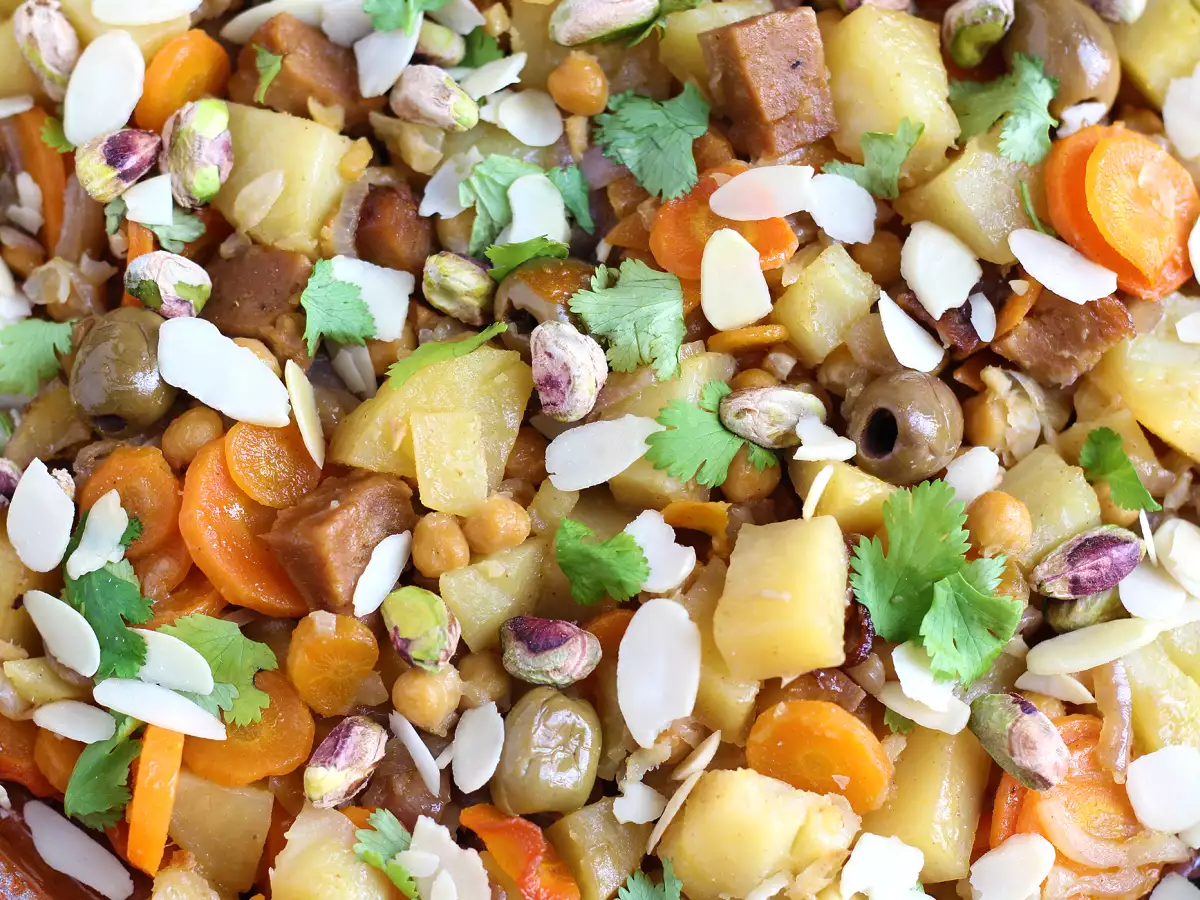 Vegetarische tajine met seitan - foto 4