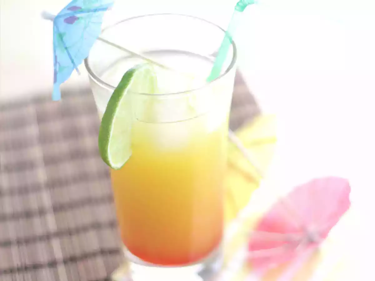 Verfrissende Tequila Sunrise