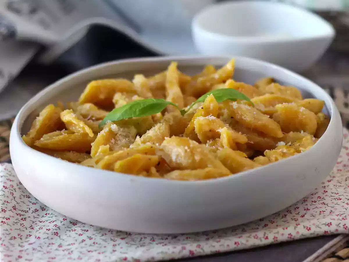 Verse butternut pasta met slechts 2 ingrediënten