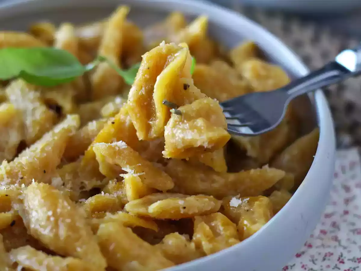 Verse butternut pasta met slechts 2 ingrediënten - foto 2