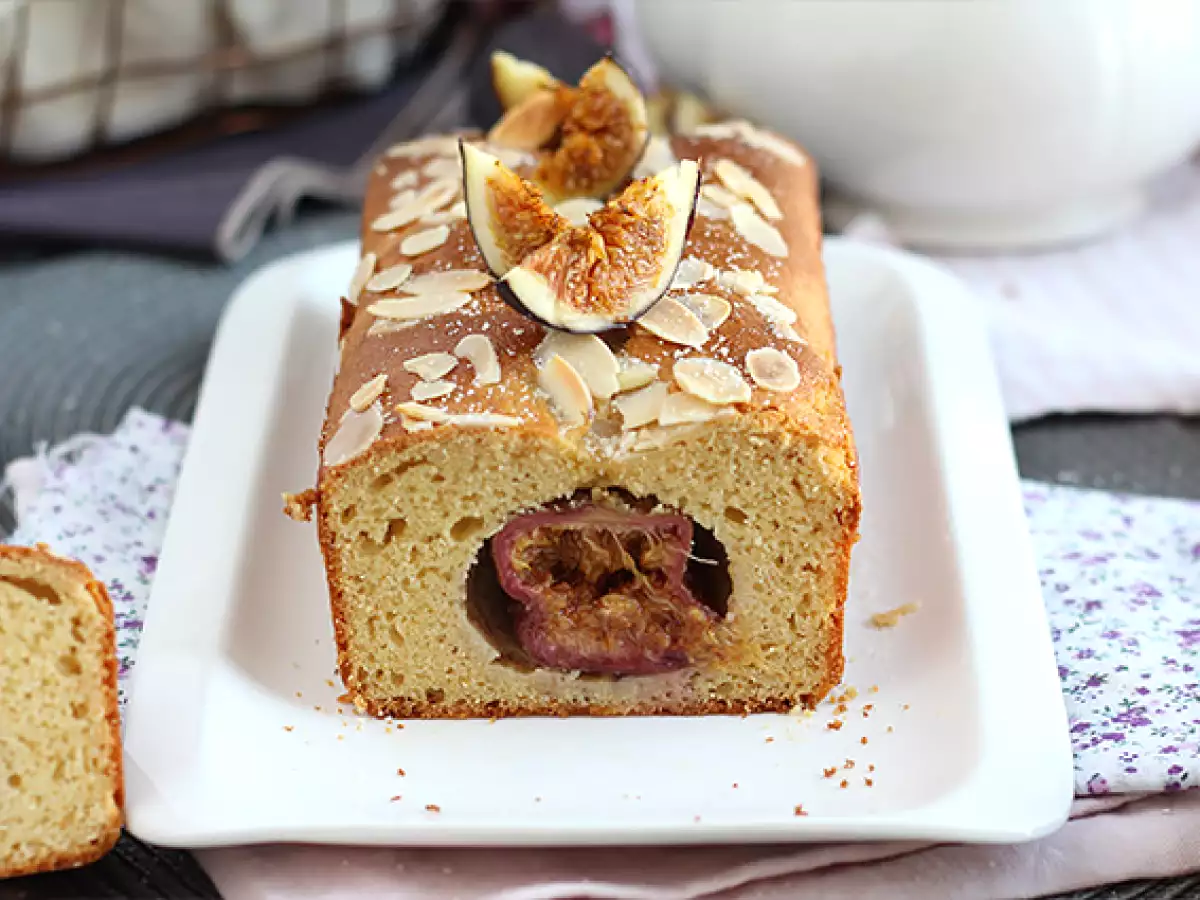 Vijgen-amandelcake