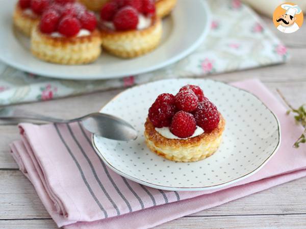 Vol-au-vent met frambozen en mascarpone - foto 2