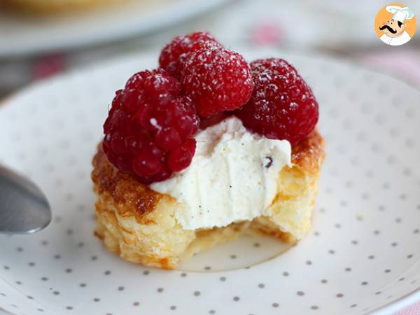 Vol-au-vent met frambozen en mascarpone - foto 4