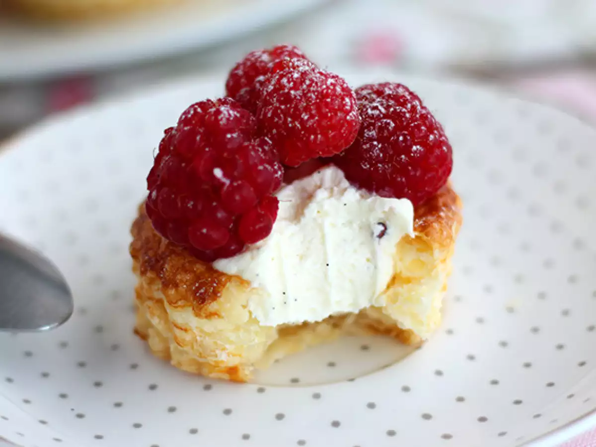 Vol-au-vents met frambozen en mascarpone - foto 4