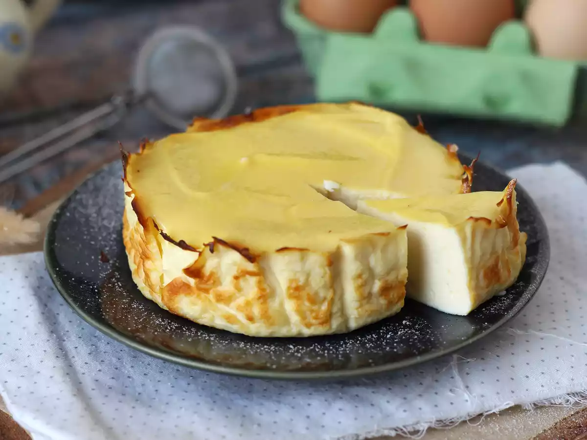 Voordelige ricotta fondantcake met slechts 4 ingrediënten