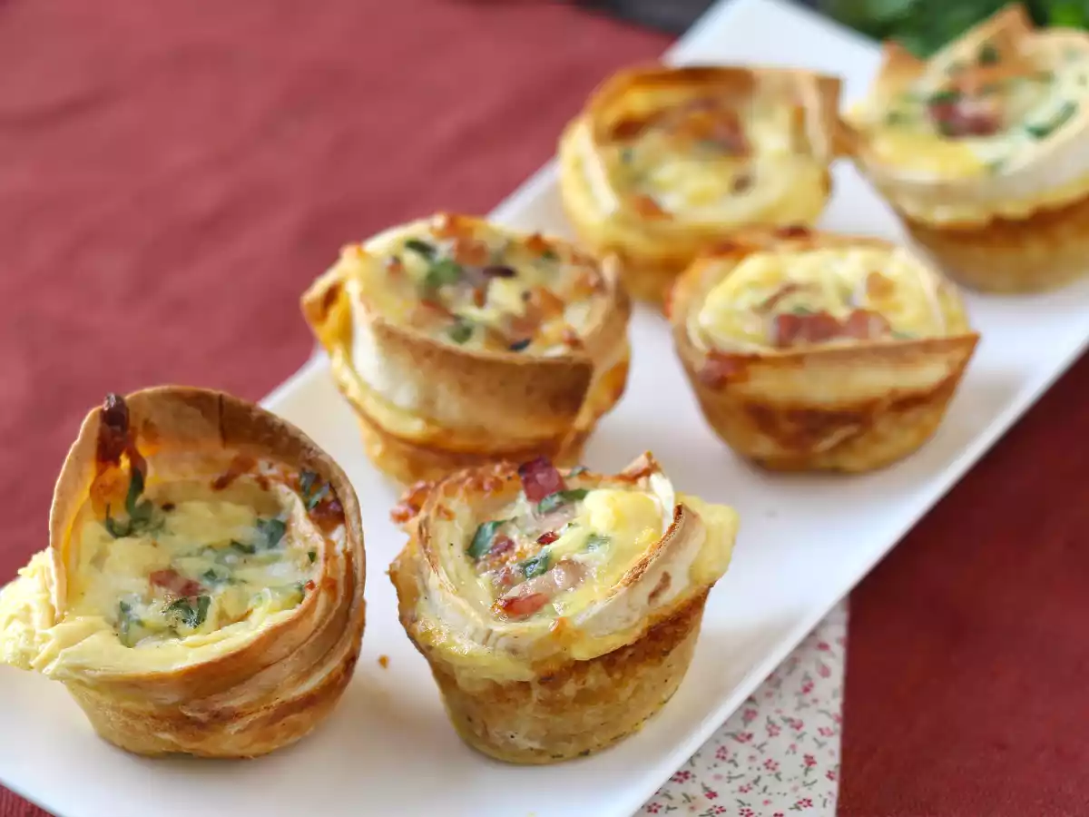 Wat te doen met tortilla's Makkelijke en voordelige quiches! - foto 2