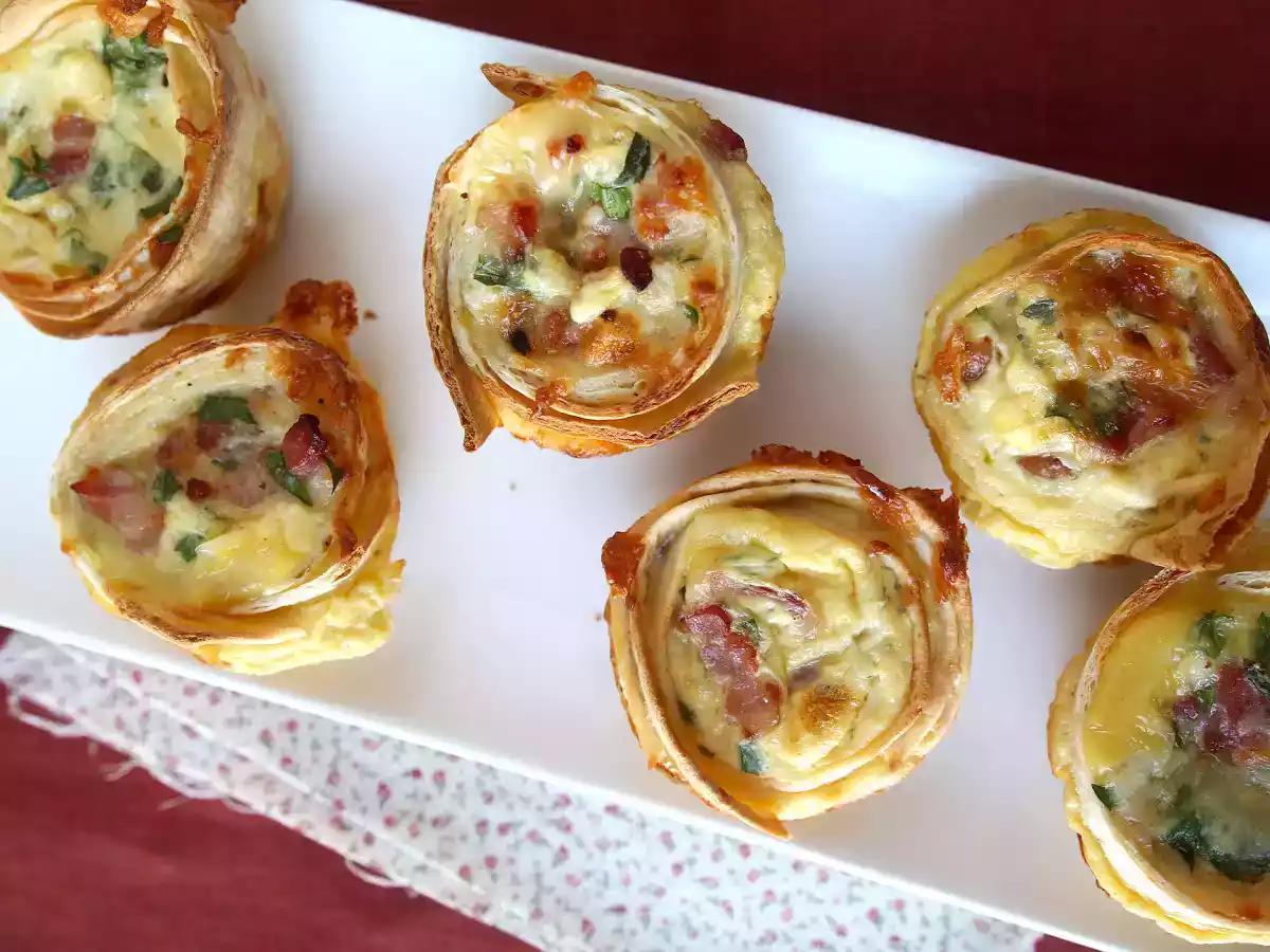 Wat te doen met tortilla's Makkelijke en voordelige quiches! - foto 4