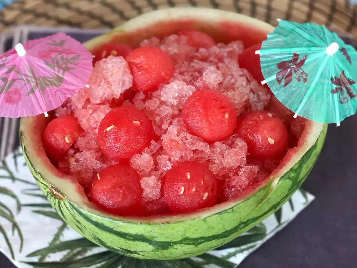 Watermeloen frosé: de superverfrissende granita cocktail met rosé! - foto 2