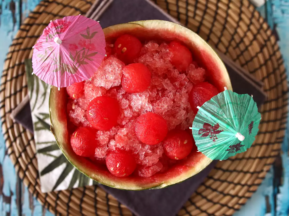 Watermeloen frosé: de superverfrissende granita cocktail met rosé! - foto 3